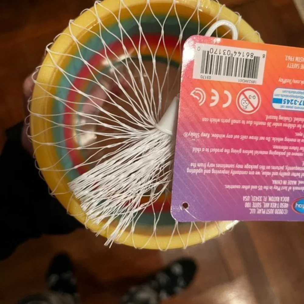 SLINKY / Slinkies! ‎ 3 Rainbow Colored Slinkies! (new) (k/x)